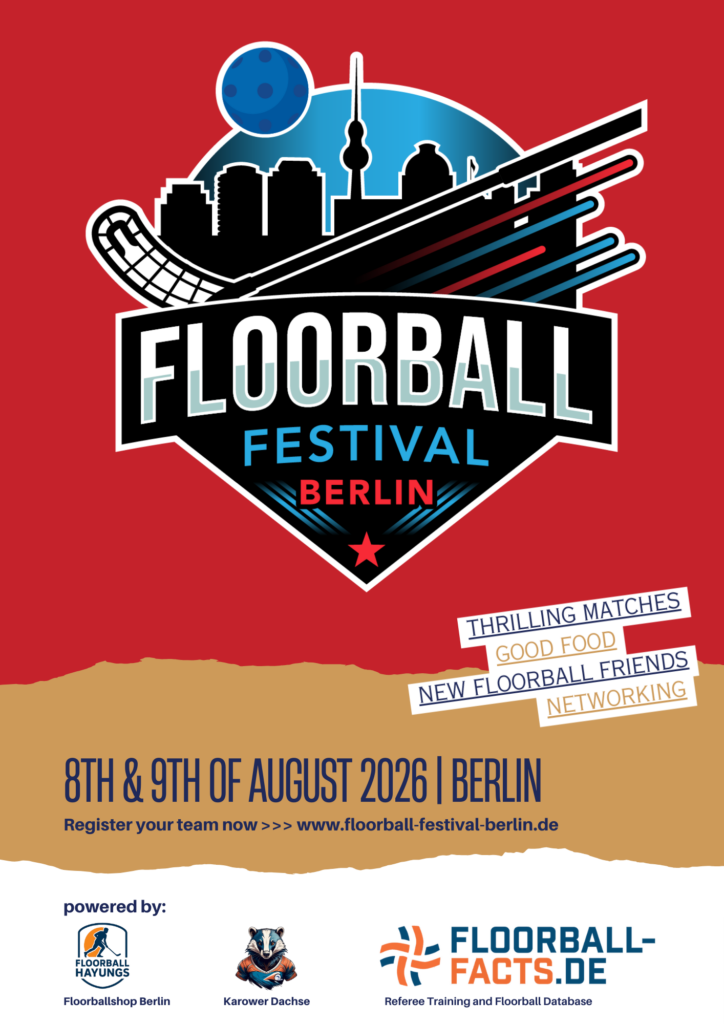 Floorball Festival Berlin 2026 - register your team